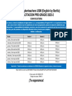 Capacitación pregrado inglés USM 2023-2