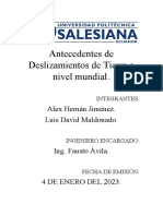 Deslizamientos Tierra