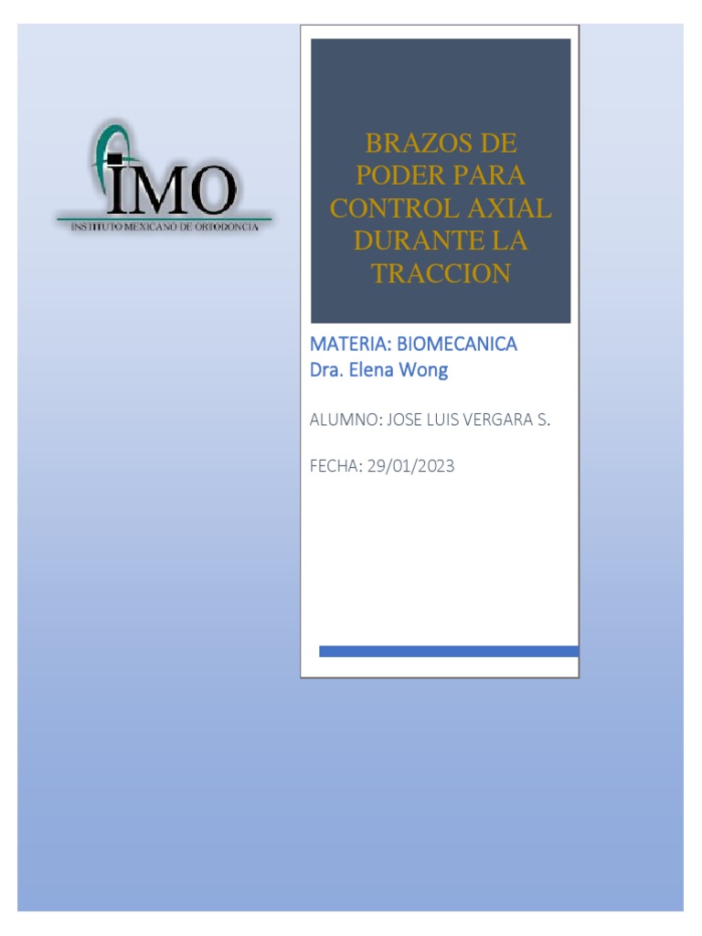 Brazos de Poder en Biomecánica | PDF | Ciencias sociales | Salud y ...