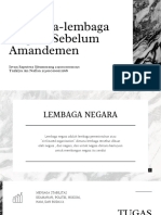 Lembaga Lembaga Negara Sebelum Amandemen PDF
