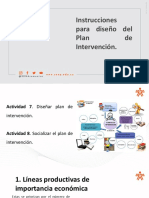 Instrucciones para Diseño Del Plan de Intervención