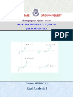MMDSC-1.2 - Real Analysis-I-Final PDF