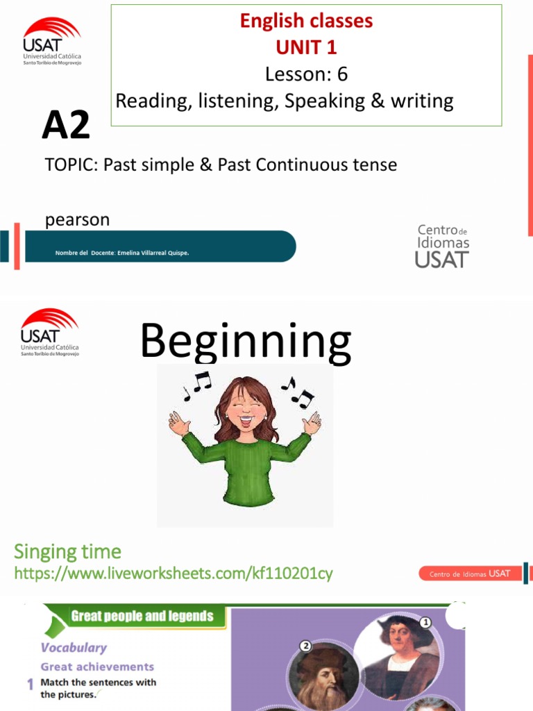Unit 1 Lesson 6 2023 PDF | PDF | Language Families | Languages