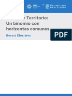 Paisaje y Territorio. Un Binomio Con Horizontes Comunes