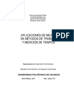 12aplicaciones de Mejora de Mã©todos de Trabajo y Mediciã N de Tie PDF