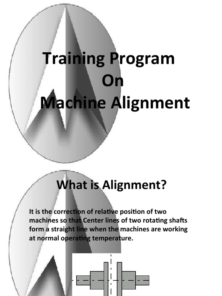 Machine Alignment Training Overview | PDF | Science & Mathematics ...