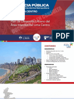 Audiencia Pública - Propuestas Lima Centro