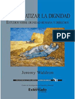 Democratizar La Dignidad. Estudios Sobre Dignidad Humana y Derechos (Jeremy Waldron) PDF