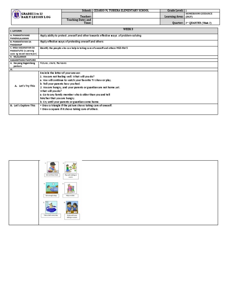 Homeroom Guidance Program Module | PDF