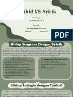 AA-Tauhid VS Syirik