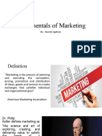 Fundamentals of Marketing Concepts Explained
