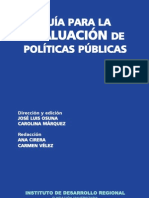 Manual de Avaliação