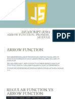 Javascript - Arrow Function, Promise, Module