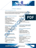 Temario Word Nivel 1 - Capacinnova PDF