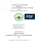 Makalah Kelompok 3 - Uji Normalitas, Mulitikolinieritas, Heteroskedastisitas