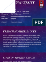 Mother Sauces