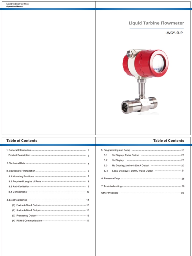 8819 PDF PDF Flow Measurement Valve