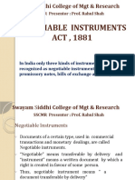 Module 2negotiableinstruments