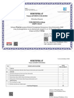 Certificate 35DEFz7toGg6eGM