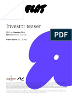 Flat Capital investor teaser highlights growth company portfolio