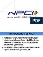 Npci Presentation PDF