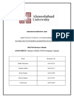 Business Model - Web Designing Group 8