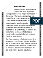 Musculos de La Expresion Facial PDF