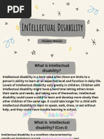 Intellectual Disability