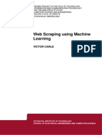 Web Scraping with Machine Learning