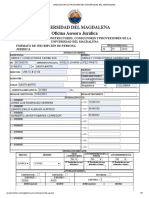 Base de Datos Proponentes Universidad Del Magdalena PDF