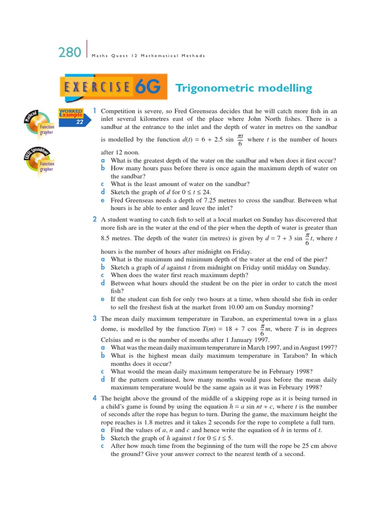 Apps of circular functions practice pdf trigonometric functions