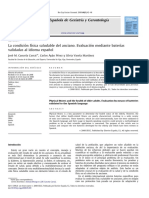 La Condición Física Saludable Del Anciano. Evaluación Mediante Baterías Validadas Al Idioma Español