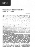 Download THE FULLY FUNCTIONING PERSONALITY-S I Hayakawa by William Banzai-Seven SN64518521 doc pdf