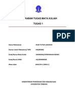 BJT - Umum - tmk1 Tugas 1 Komunikasi Bisnis PDF