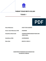 BJT - Umum - tmk1 Tugas 1 Perencanaan Pesan Dan Media PDF