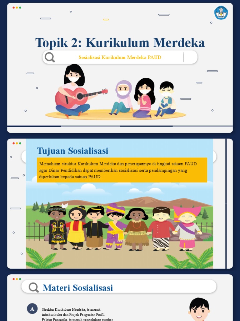 Tema Pembelajaran PAUD Kurikulum Merdeka | PDF