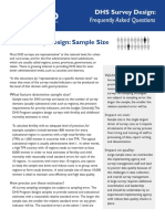 DHSM - Sample Size Determination PDF