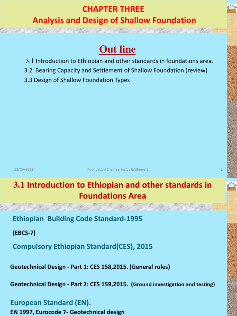 Shallow Foundation Design Analysis | PDF | Foundation (Engineering ...
