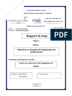 Rapport de Stage4 Saidal CRD