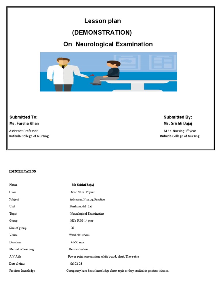 Neurological examination pdf.docx | PDF