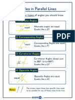 Angles in Parallel Lines Notes FINAL