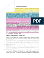 Primeros Estudios Gramaticales de La Lengua Española