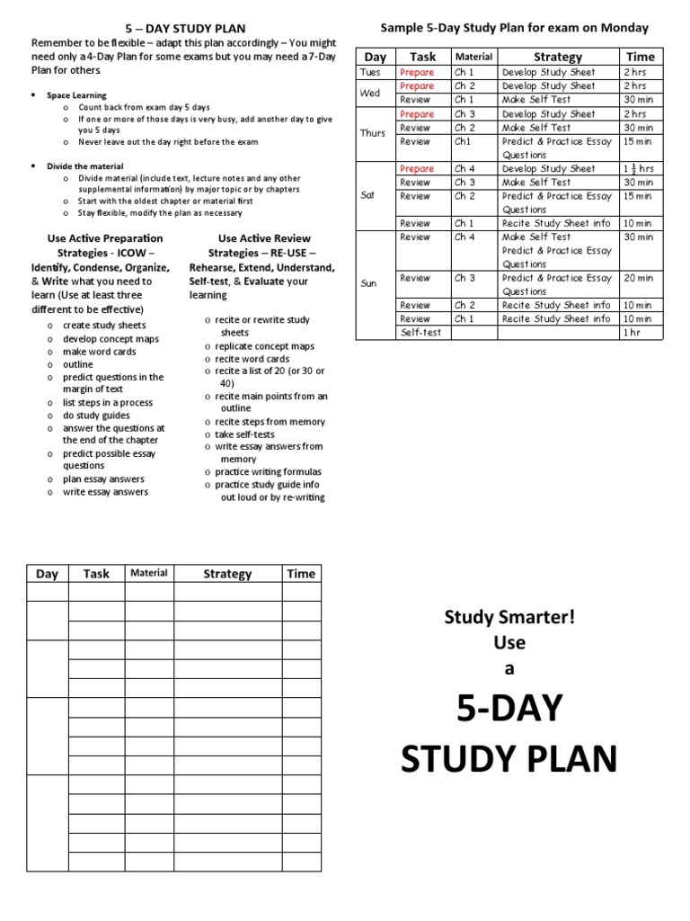 study-plan-template-16-pdf-education-theory-behavior-modification