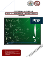 Module 1 Lesson 2 Integration Concept and Formulas