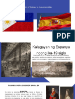 Espanya at Pilipinas Sa Panahon Ni Rizal