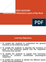 W4-15 Endocrine and Alimentary Layers of The Neck Lecture PDF