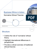 Business Ethics in Action Session 4 and 5 Normative Theories
