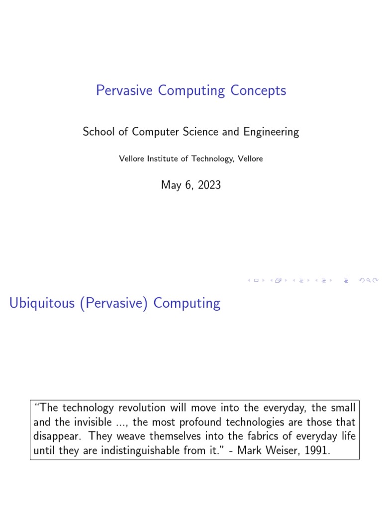Pervasive Computing Integration Examples | PDF | Grid Computing | Cloud ...