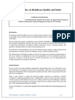 National Policy Quality and Safety PDF