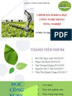 CHÍNH SÁCH KHOA HỌC-CÔNG NGHỆ